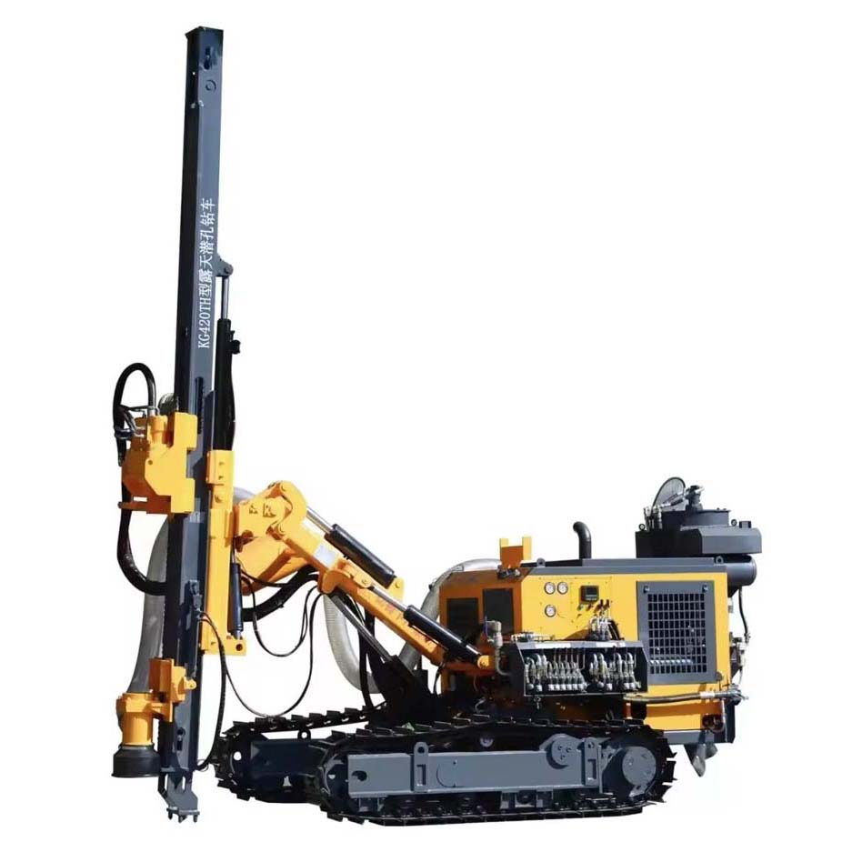 Cilindro idraulico di perforazione Rig Crawler foro minerario KG420T
