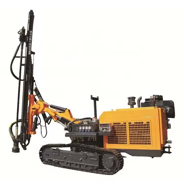 Macchina di perforazione di pietra idraulica portatile del cingolo per la sabbiatura KG510