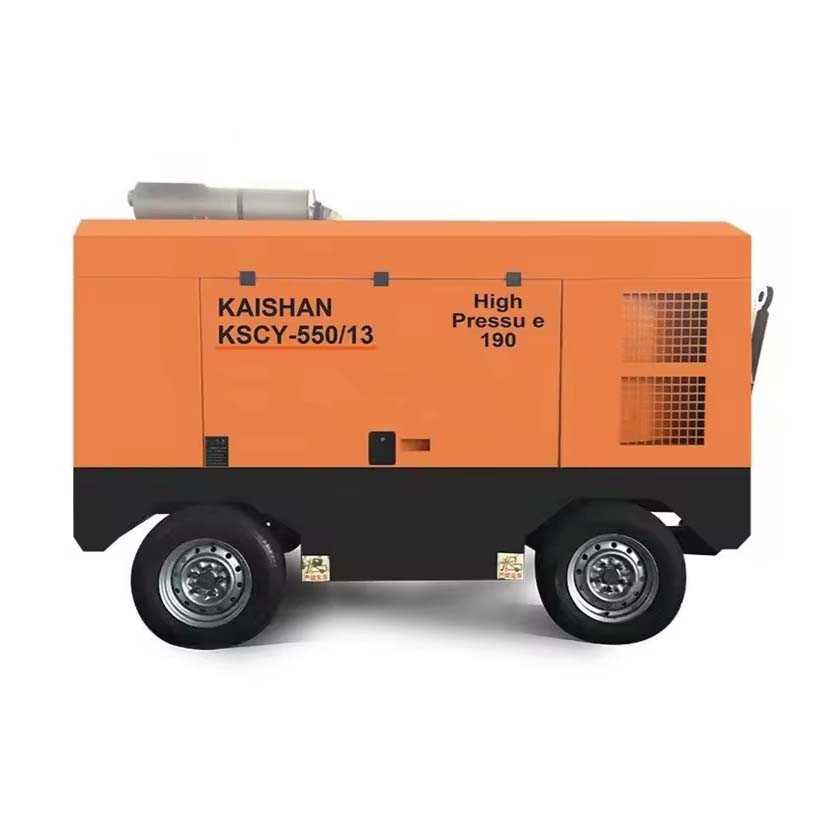 Compressore d'aria mobile della vite per la perforazione del pozzo dell'acqua KSCY-220