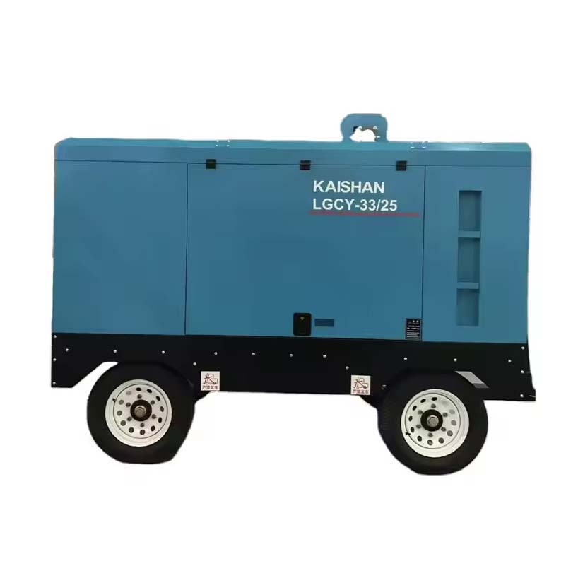 compressore d'aria a vite portatile LGCY-11 per l'industria mineraria